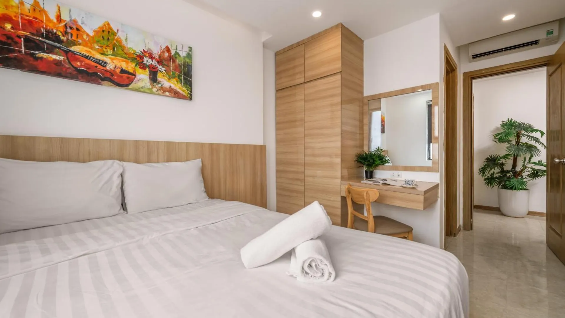 דה נאנג Muong Thanh Luxury Apartment Seaview  דה נאנג